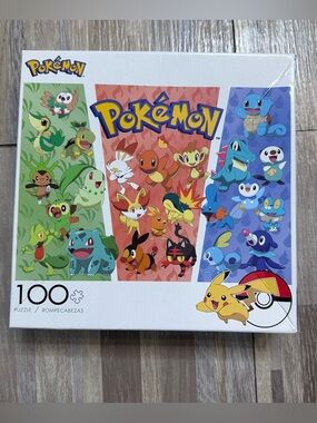 Pokémon 100-Piece Puzzle - Colorful Pokémon Trio